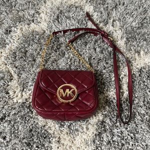 Michael Kors Leather Crossbody Bag